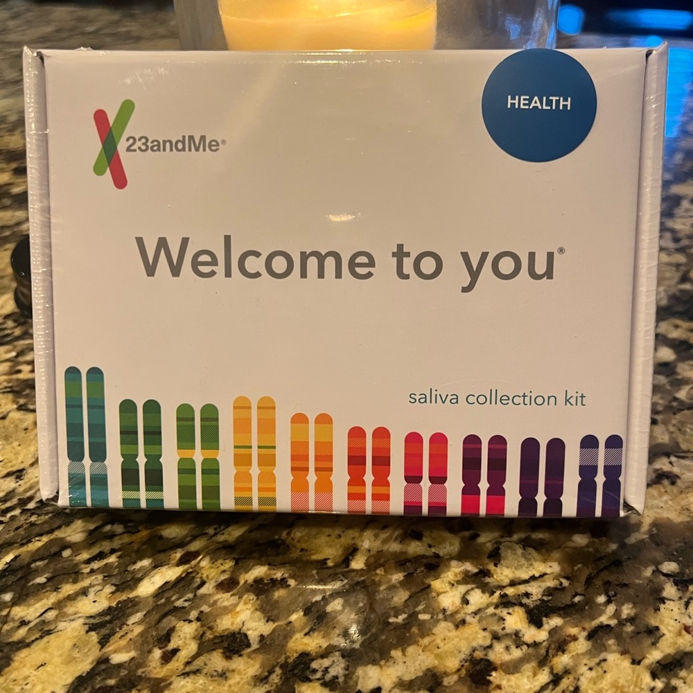 NEW - 23 and Me Health testing kit